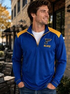 NHL St. Louis Blues Pullover Performance Shirt